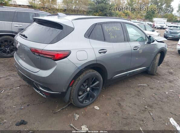 LRBFZMR40MD048124 2021 BUICK ENVISION Gray Tył prawy