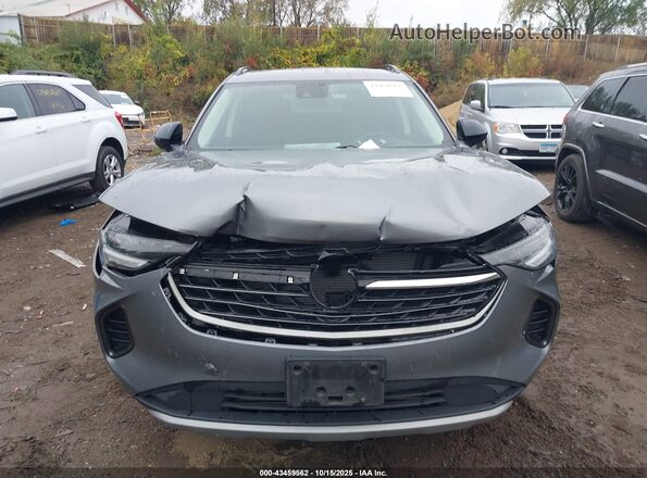 LRBFZMR40MD048124 2021 BUICK ENVISION Gray Widok zestawu wskaźników