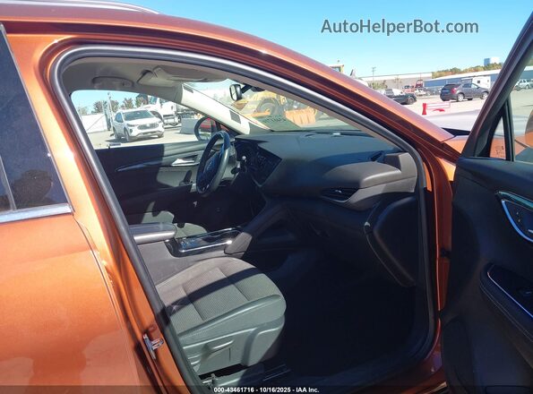 LRBFZMR43MD198969 2021 BUICK ENVISION Orange Front interior view