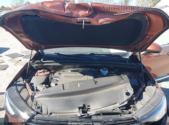 LRBFZMR43MD198969 2021 BUICK ENVISION Orange Rear view