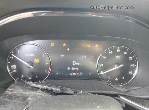 LRBFZMR44PD152913 2023 BUICK ENVISION Серебряный Вид щитка приборов