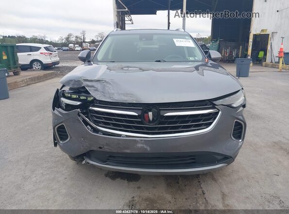 LRBFZMR48MD104956 2021 BUICK ENVISION Gray Instrument cluster view