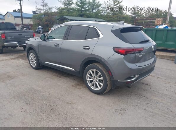LRBFZMR48MD104956 2021 BUICK ENVISION Gray Rear left