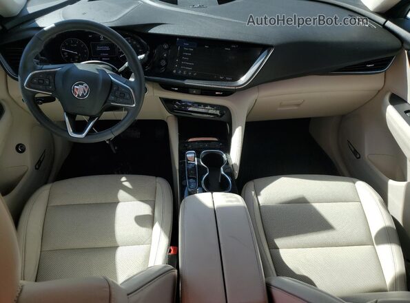 LRBFZNR43MD178422 2021 BUICK ENVISION White Widok deski rozdzielczej