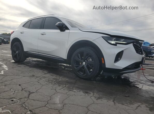 LRBFZNR45MD104175 2021 BUICK ENVISION White Передня права чверть