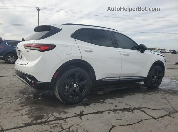LRBFZNR45MD104175 2021 BUICK ENVISION White Задня права чверть