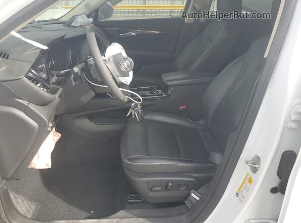 LRBFZNR45MD104175 2021 BUICK ENVISION White Вид салону спереду