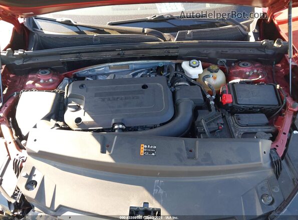 LRBFZNR46MD059893 2021 BUICK ENVISION Red Rear view