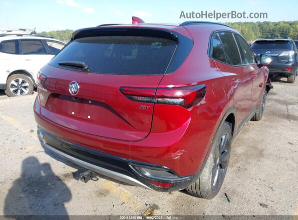 LRBFZNR46MD059893 2021 BUICK ENVISION Red Rear right