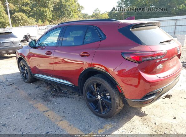 LRBFZNR46MD059893 2021 BUICK ENVISION Red Rear left