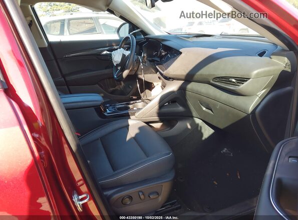 LRBFZNR46MD059893 2021 BUICK ENVISION Red Front interior view