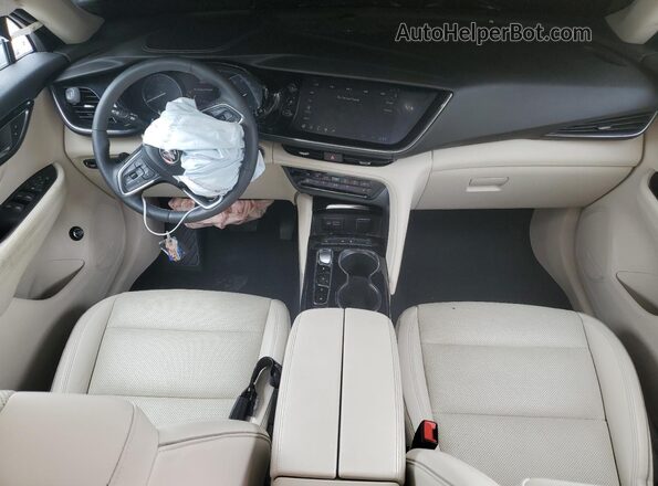 LRBFZNR46ND053044 2022 BUICK ENVISION White Widok deski rozdzielczej