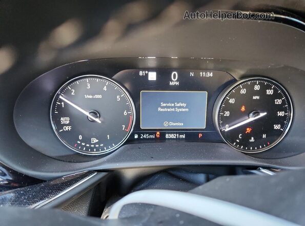 LRBFZNR47ND070323 2022 BUICK ENVISION White Սարքավորումների վահանակի տեսք