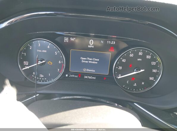 LRBFZPR41MD072157 2021 BUICK ENVISION Gray უკანა სავარძლების ხედი