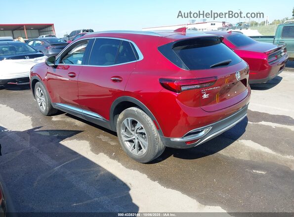 LRBFZPR48MD126912 2021 BUICK ENVISION Red Trasero izquierdo
