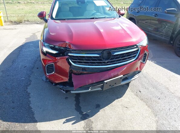 LRBFZPR48MD126912 2021 BUICK ENVISION Red Vista frontal