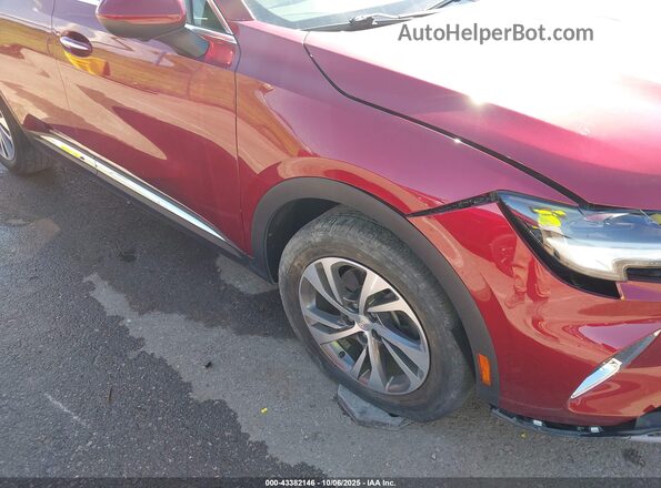LRBFZPR48MD126912 2021 BUICK ENVISION Red 