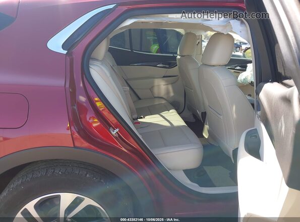 LRBFZPR48MD126912 2021 BUICK ENVISION Red Vista de la etiqueta del VIN
