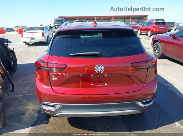 LRBFZPR48MD126912 2021 BUICK ENVISION Red 