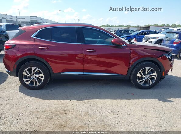LRBFZPR4XPD204904 2023 BUICK ENVISION Red Սալոնի հետևի տեսք