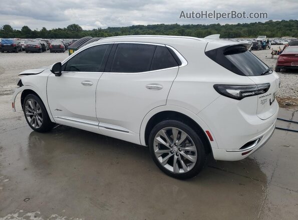 LRBFZRR41ND109799 2022 BUICK ENVISION White Задня ліва чверть
