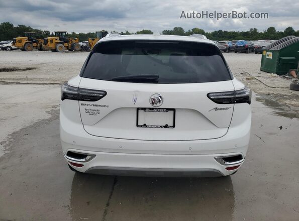 LRBFZRR41ND109799 2022 BUICK ENVISION White Вид ззаду