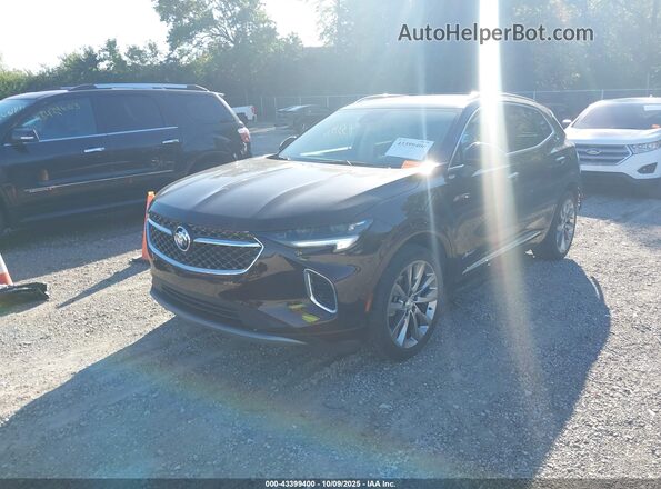 LRBFZRR48MD132544 2021 BUICK ENVISION Burgundy Front left