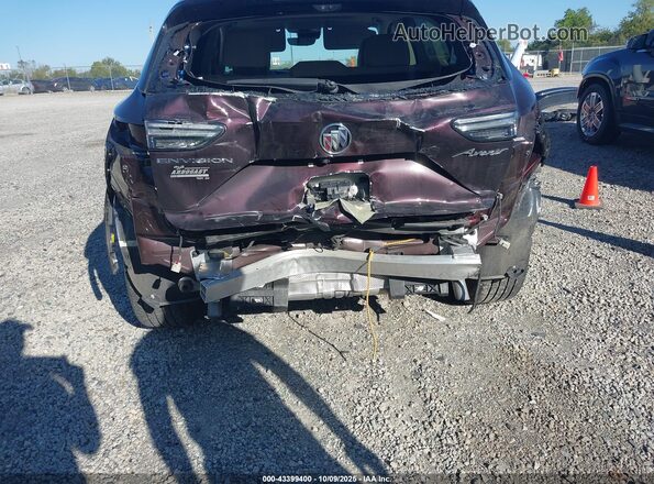 LRBFZRR48MD132544 2021 BUICK ENVISION Burgundy Front view