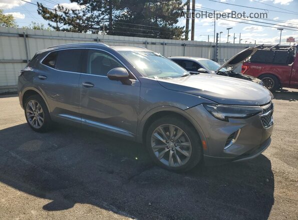 LRBFZRR4XND069769 2022 BUICK ENVISION Silver Front right
