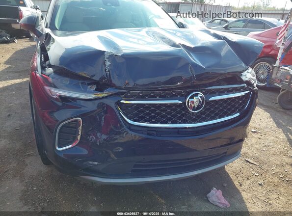 LRBFZSR49MD061782 2021 BUICK ENVISION Blue Front view