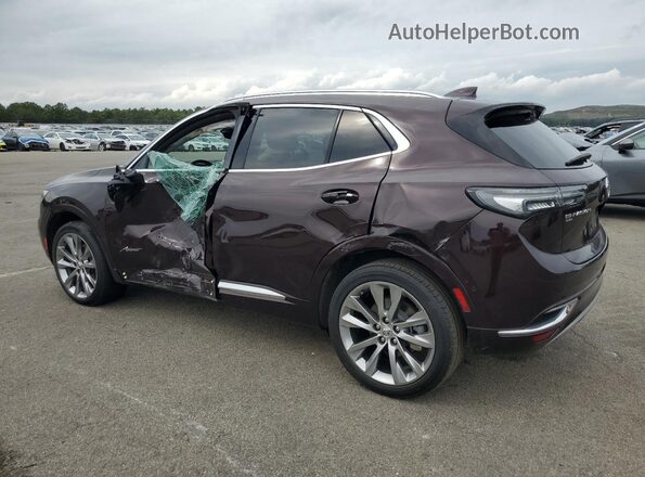LRBFZSR4XND016545 2022 BUICK ENVISION Purple Задня ліва чверть