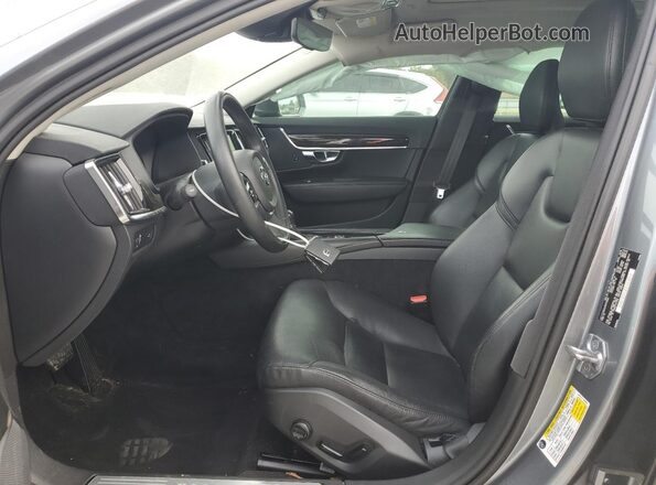 LVY102AK7KP111065 2019 VOLVO S90 Gray წინა პანელის ხედი