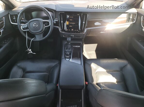 LVYA22MK3LP170041 2020 VOLVO S90 Black წინა პანელის ხედი
