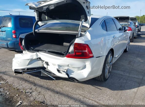 LVYA22ML2LP171321 2020 VOLVO S90 White უკანა მარჯვენა