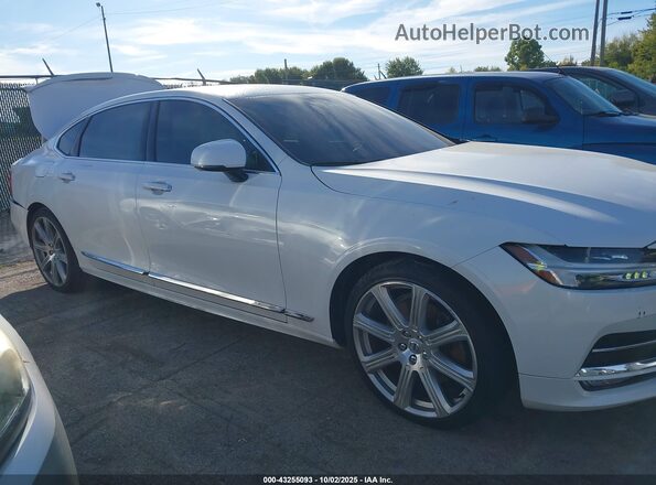 LVYA22ML2LP171321 2020 VOLVO S90 White უკანა სალონის ხედი