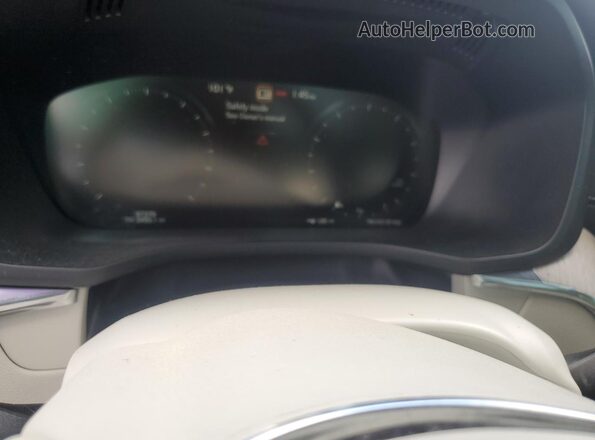 LYV102DL4KB289815 2019 VOLVO XC60 Blue Вид щитка приладів