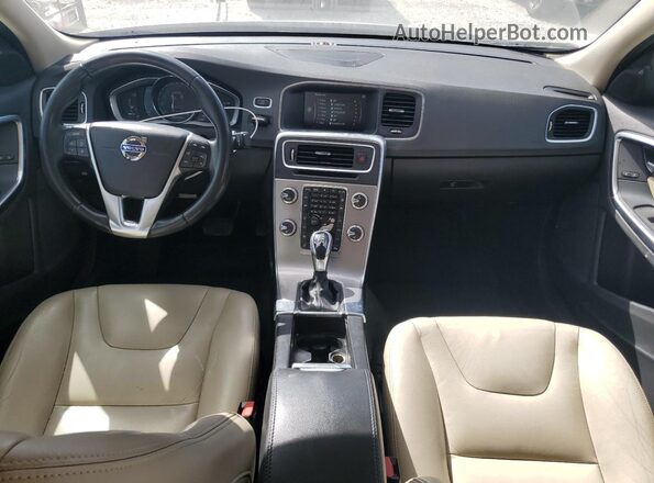 LYV402HK3JB171722 2018 VOLVO S60 Beige Dashboard view