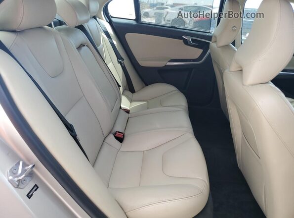 LYV402HK3JB171722 2018 VOLVO S60 Beige Rear seats view