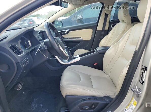 LYV402HK3JB171722 2018 VOLVO S60 Beige Front interior view