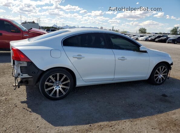 LYV402HK7HB126163 2017 VOLVO S60 Белый Задняя правая четверть