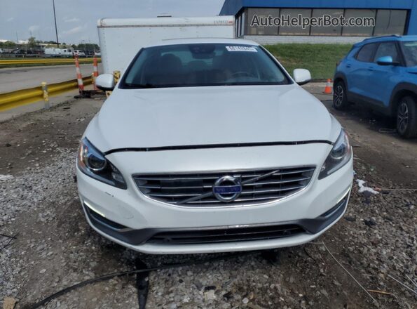 LYV402TM7JB156701 2018 VOLVO S60 White Widok z przodu