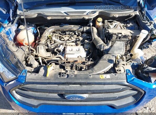 MAJ3P1RE1JC220752 2018 FORD ECOSPORT Blue 