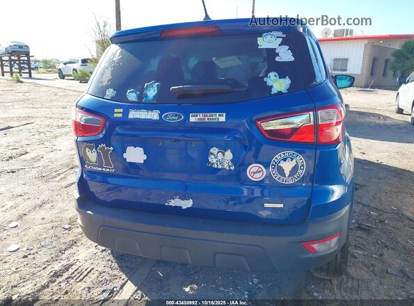 MAJ3P1RE1JC220752 2018 FORD ECOSPORT Blue 