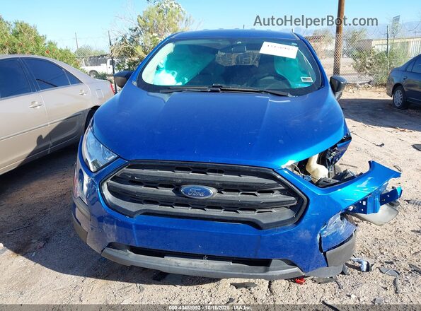 MAJ3P1RE1JC220752 2018 FORD ECOSPORT Blue 