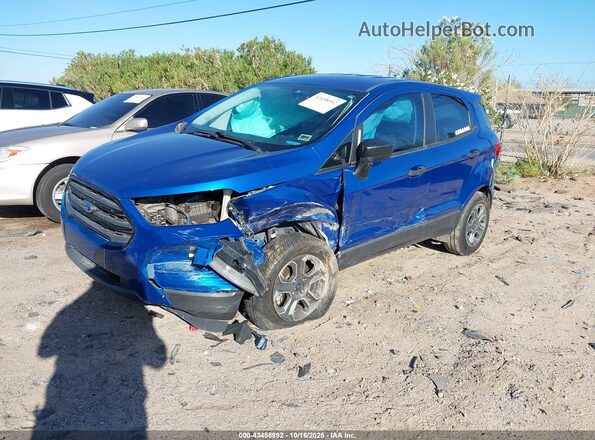 MAJ3P1RE1JC220752 2018 FORD ECOSPORT Blue 
