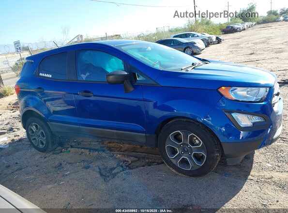MAJ3P1RE1JC220752 2018 FORD ECOSPORT Blue 