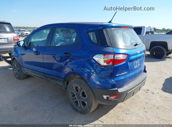 MAJ3P1RE7JC198305 2018 FORD ECOSPORT Blue 