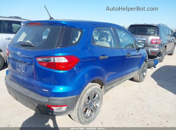 MAJ3P1RE7JC198305 2018 FORD ECOSPORT Blue 