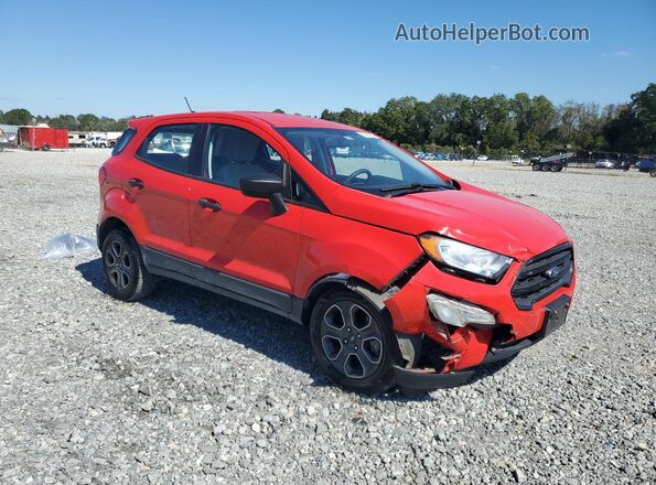 MAJ3S2FE1LC388189 2020 FORD ECOSPORT Красный Передняя правая четверть