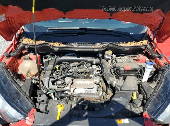 MAJ3S2FE1LC388189 2020 FORD ECOSPORT Красный Вид подкапотного пространства